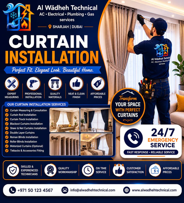 Curtain Installation