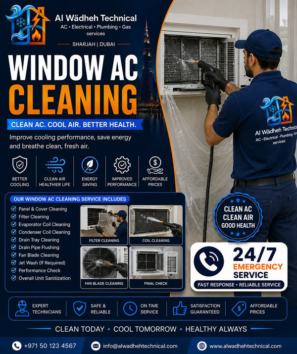 Window AC Cleaning